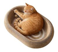 Lit À Gratter D'intérieur Pour Chat - Bol En Sisal Sans Danger Pour Les Meubles, Planche D'entretien Des Ongles Pour La Maison, L'appartement, Le Salon, La Chambre À Coucher, Protection Du Canapé Au S