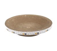 Lit à gratter pour Chat Nid à gratter Rond ondulé résistant aux Rayures pour la Protection des Meubles avec ce nid à gratter pour Chat, Votre Chat Peut Jouer Pendant des Heures