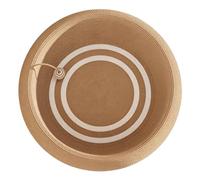 Lit À Gratter pour Chat - Tapis À Gratter en Sisal pour Protection De Meubles, Bol Rond D'intérieur, Tapis Résistant À l'usure, Ne Perd Pas Ses Poils, Jouet pour Maison, Appartement, Salon, Chambre À