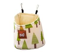 Lit à main pour les petites cages d'animaux hamac en peluche, oreiller de couchage confortable | Hamac confortable pour la course, nid de cochon d'origine amovible, hamac chaud pour les furets de lapi