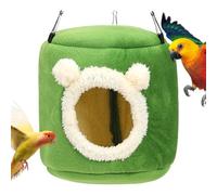 Lit à oiseaux pour cage, cage à perroquet pour grands oiseaux, grand chauffe-cage à oiseaux, abri d'hiver pour cage à oiseaux, lit à oiseaux facile à laver, abri confortable pour perroquet pour