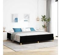 vidaXL Lit à ressorts Box Spring avec matelas tissu Chic Mobilier moderne