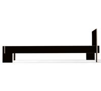 Lit à sept places avec tête de lit Nils Holger Moormann L 180 cm Noir - 1069332