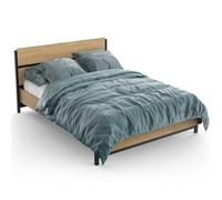 Lit Adulte - 140 x 190/200 -"Craft - Fabriqué en France - Garantie 2 Ans