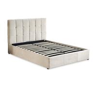 Lit Adulte Sommier Relevable "Birma" 140x190cm Beige