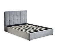 Lit Adulte Sommier Relevable "Birma" 180x200cm Argent