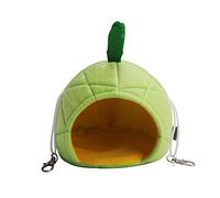 Lit ananas en polaire pour hamster, hamac suspendu pour petits animaux, balançoire pour animal de compagnie, cachette, hamster, ananas