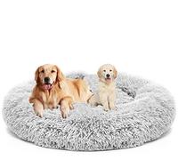 Lit Apaisant Comfy pour Chien Grande Taille,Puppy Love antidérapant Paniers pour Chien Lavable,Panier Chien Lit Rond et Doux pour Chat,Coussin Chien XXXLCanapé Moelleux pour Chien