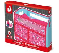 Lit Armoire Birdy Paradise - JANOD - Poupée - Rose - 998 g - 2 ans - Intérieur