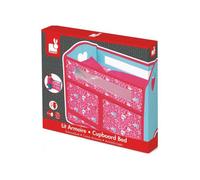 Lit Armoire Pour Poupee Rose Pliable 40 x 25 x 36,5 cm (Lxlxh) - Janod - Mobilier - Accessoire Poupee