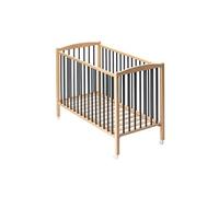 Lit En Bois 60x120 Cm Arthur Anthracite - Combelle