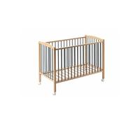 Lit En Bois 60x120 Cm Arthur Hybride Bleu Gris - Combelle