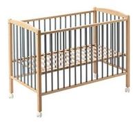Lit En Bois 70x140 Cm Arthur Hybride Bleu Gris - Combelle