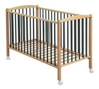 Lit Arthur 70x140 avec roulettes - Hybride Kaki