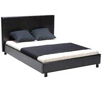 Lit Atlanta 140x190 + 1 sommier/Noir