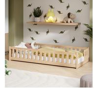 Lit au sol Petits-meubles - Théa - 198 x 97 x 45cm - Bois