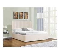 Lit avec coffre "Mia" - 140 x 190 cm - Beige Beige G