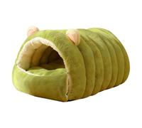 Lit avec Couverture pour Chat - Lit pour Chaton Fermé, Chaud, Doux Et Confortable,Tente Maison pour Animal De Compagnie Chien Et Chat De Sommeil,pour Dortoir Appartement Chambre À Coucher Salon Ba
