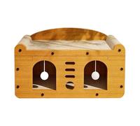 Lit avec griffoir pour chats - Lit griffoir pour chats en carton | Grand griffoir pour animaux domestiques | Apparence du chat, Meuleuse à griffes, jouet pour gratter le chaton