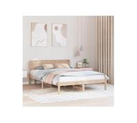 Vidaxl Lit Avec Headboard 150x200 Cm Bois De Pin Massif