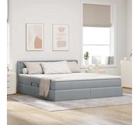 Lit avec rangement et matelas avec matelas Bois d'ingénierie ingénieux vidaXL vi