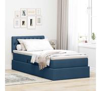Lit avec rangement et matelas avec matelas Bois d'ingénierie ingénieux vidaXL vi