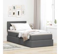 Lit avec rangement et matelas avec matelas Bois d'ingénierie ingénieux vidaXL vi