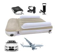 Lit Avion pour Enfant,Accessoires de Sommeil Gonflables Voyage en Voiture,Literie Enfant Thème Aéronautique - Pour Filles et Garçons Voyageurs Camping Road-Trip Voiture Train