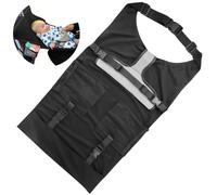 Lit Avion pour Enfant, Lit Bébé pour Voyage en Avion, Extension de Siège pour Enfant, Hamac Siège, Confort, Intégré Aéré, Accessoires de Voyage en Avions, pour Enfant Sommeil Vol Déplacements