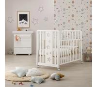Lit Azzurra Design Glam 9en1 Étoiles Blanc