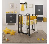Lit Azzurra Design Glam 9en1 Étoiles Gris Blanc