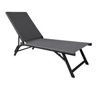 Lit bain de soleil Proloisirs Jersey - Graphite