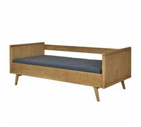 Lit Banquette Avec Matelas Bois Massif Marley Bois 90X190