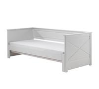 Vipack Lit banquette extensible en bois pour enfants - Pino - PIKB9314