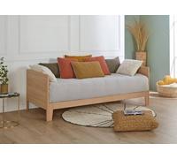 Lit Banquette Extensible Elio Hêtre Massif 90X200