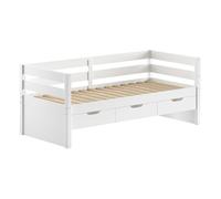 Lit vipack blanc