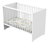 Lit bébé - 120 x 60 cm - Babyprice First - En bois blanc