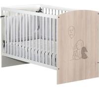 Lit bébé - 120 x 60 cm - Babyprice Lapinou - Sérigraphie lapin