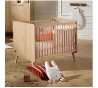 Lit bébé - 120 x 60 cm - Matelas inclus - Arty - Chêne Suave/Hêtre - SAUTHON