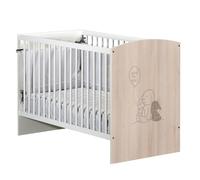 Lit bébé - 120 x 60 cm - Babyprice Lapinou - Sérigraphie lapin