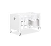 Lit bebe 125 x 86 x 66 cm en chrome 20 pieces de couleur