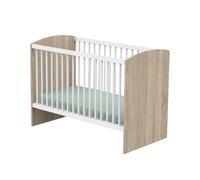 Lit Bébé 60x120 Cm Access Bois Blanc - Sauthon Meubles