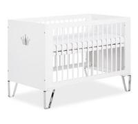 Lit bébé 60x120 LittleSky by Klups Blanka - Blanc