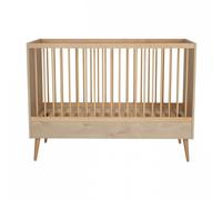 Lit bébé 70x140 cm évolutif en lit enfant Cocoon Natural Oak