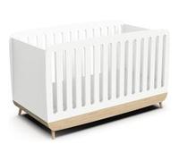 Lit Bebe 70x140 Complet Avec Kit Evolutif Blanc G