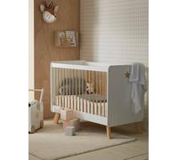 Lit bébé à barreaux GRANDE OURSE blanc / bois 60X120
