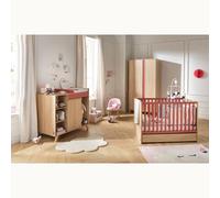 Lit bébé Sauthon Nova Rose Canyon - 120 x 60 cm