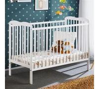 Lit bébé barreaux ALA - couleur blanc