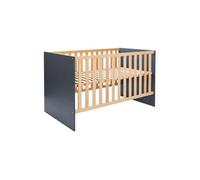 Lit bébé Alessio 70x140 cm Anthracite