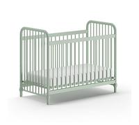 Vipack Lit bébé Bronxx Mat Olive 60x120 cm Vert olive